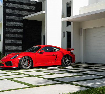 Фото дисков Vossen ML-X2 на Porsche Cayman II