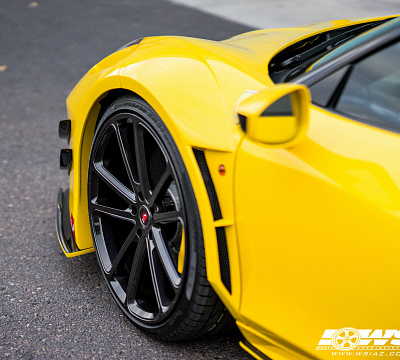 Фото дисков Vossen CG-203 на Ferrari 458