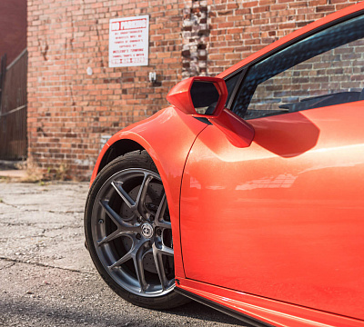 Фото дисков HRE R101 Lightweight на Lamborghini Huracan