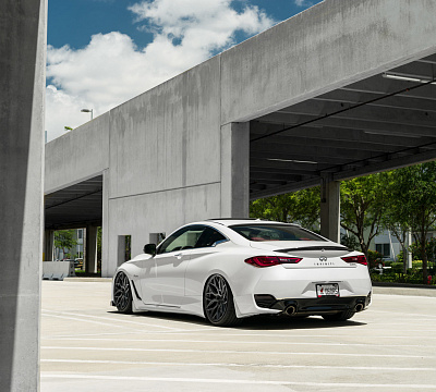 Фото дисков Vossen HF-2 на Infiniti Q60 II