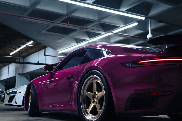 Фото дисков Strasse Wheels S5 Track Глянцевая бронза на Porsche 911 VIII