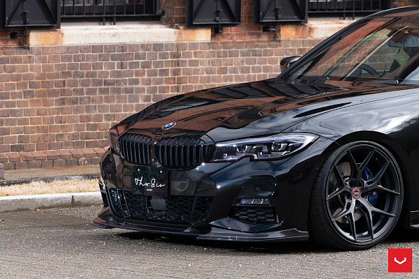 Фото дисков Vossen HF-5 Сатиновый графит на BMW 3/M3 (G2x/G80)