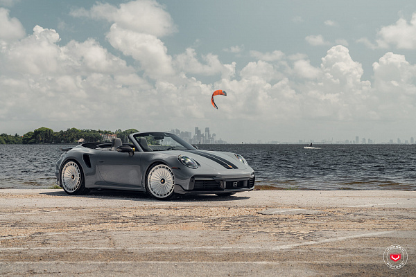 Фото дисков Vossen S21-12 Глянцевый лак на Porsche 911 VIII