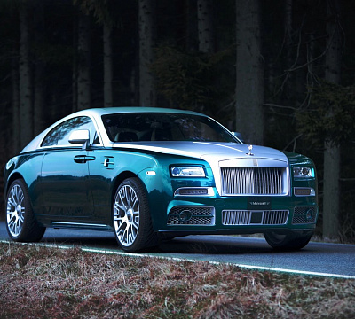Фото дисков Mansory V.6 на Rolls-Royce Wraith