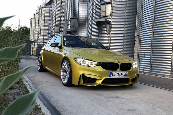 Фото дисков HRE P103 Глянцевый лак на BMW 3/M3 (F3x/F80)