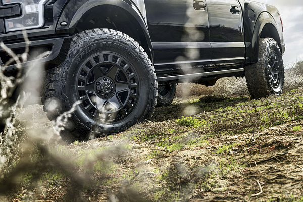 Фото дисков Black Rhino YORK Черный сатин на Ford F-150 XIV