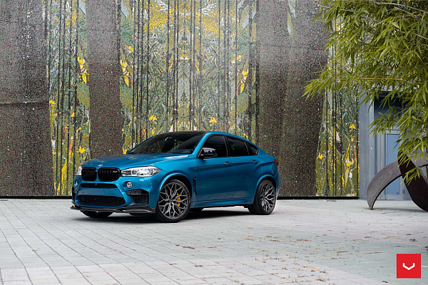 Фото дисков Vossen HF-2 Алмазная проточка на BMW X6/X6 M (F16/F86)