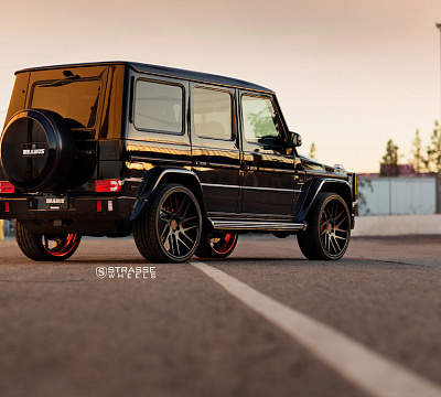 Фото дисков Strasse Wheels SM7T Deep Concave на Mercedes-Benz G-Class II