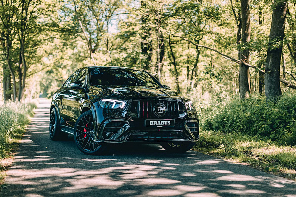 Фото дисков BRABUS Monoblock Y (Platinum Edition) Черный глянец на Mercedes-Benz GLE II