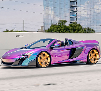 Фото дисков Strasse Wheels SV5 Deep Concave Duoblock на McLaren 650S