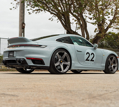 Фото дисков HRE 527M на Porsche 911 VIII