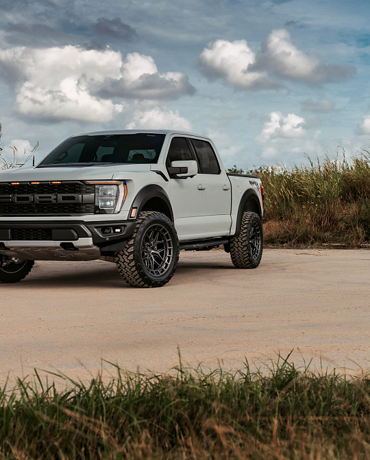 Фото дисков HFX-1 (6-Lug) Сатиновый графит на Ford F-150 XIV