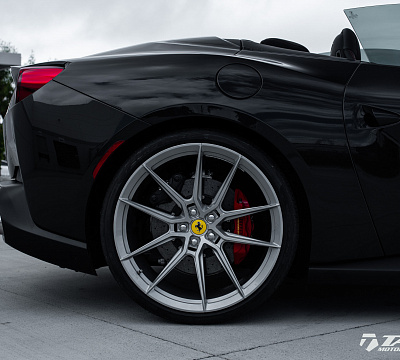 Фото дисков NOVITEC NF8 на Ferrari Portofino