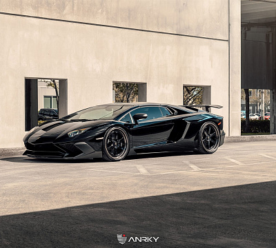 Фото дисков Anrky JDX-316 на Lamborghini Aventador