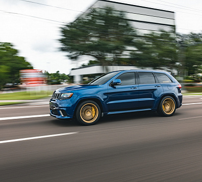 Фото дисков Vossen HF-5 на Jeep Grand Cherokee IV