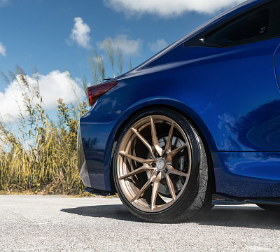Фото дисков Anrky AN12 на Lexus RC