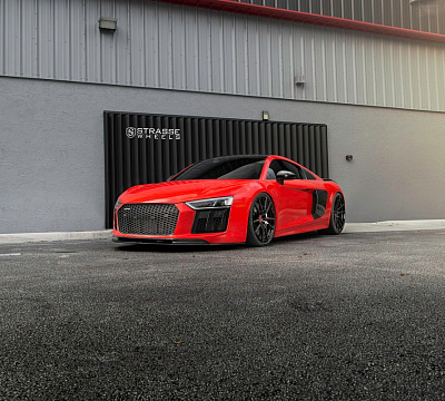 Фото дисков Strasse Wheels SV1 Deep Concave Monoblock на Audi R8 (4S)