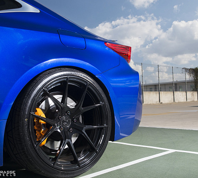 Фото дисков Strasse Wheels SM5R Deep Concave Monoblock на Lexus RC