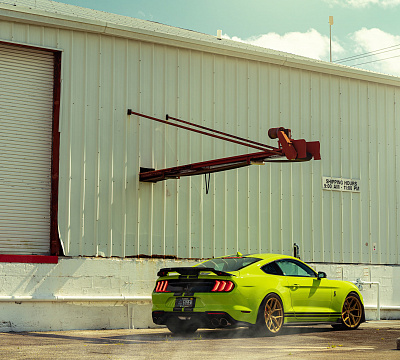 Фото дисков Vossen S21-01 на Ford Mustang VI