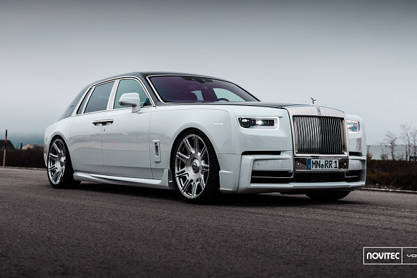 Фото дисков NOVITEC SP2 Глянцевый лак на Rolls-Royce Phantom