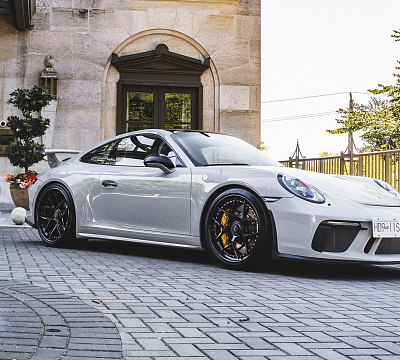 Фото дисков Brixton Forged PF7 на Porsche 911 VII