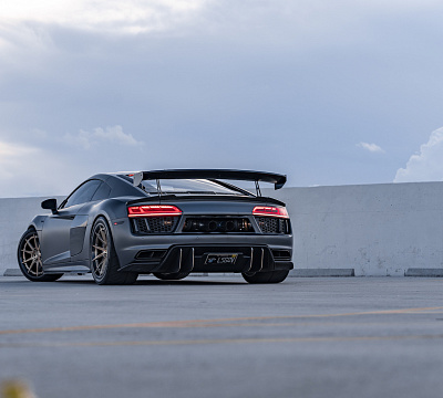 Фото дисков Strasse Wheels SV10 Track на Audi R8 (4S)
