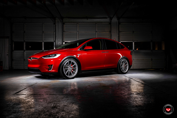 Фото дисков Vossen ML-X2 Серебро на Tesla Model X