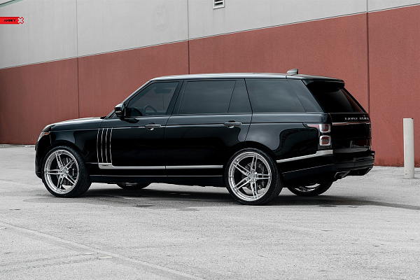 Фото дисков Anrky AN37 Полированный лак на Range Rover IV
