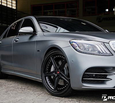 Фото дисков Vossen M-X5 (3-Piece) на Mercedes-Benz S-Class (W222, C217)