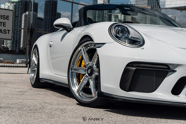 Фото дисков Anrky AN36-S Полированный лак на Porsche 911 VII