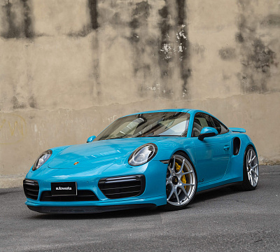 Фото дисков HRE 521M на Porsche 911 VII