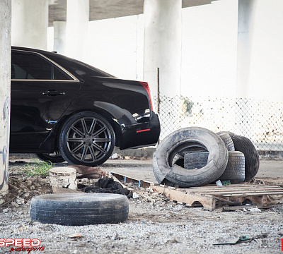 Фото дисков Vossen CV4 на Cadillac CTS II