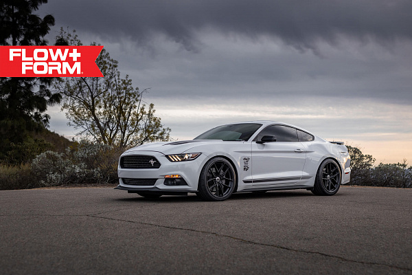 Фото дисков HRE FF21 Черный сатин на Ford Mustang VI