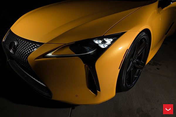 Фото дисков Vossen HF-1 Сатиновый графит на Lexus LC 500
