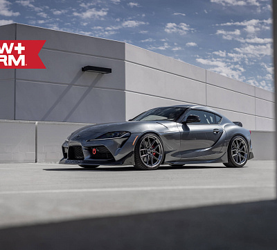 Фото дисков HRE FF21 на Toyota Supra A90