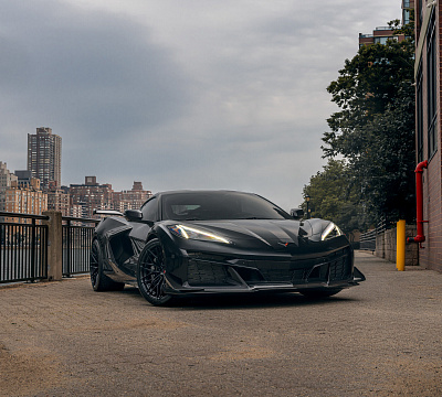 Фото дисков Vossen S21-02 на Chevrolet Corvette C8