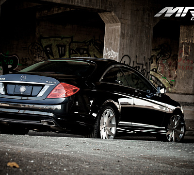 Фото дисков MRR HR3 на Mercedes-Benz CL (C216)