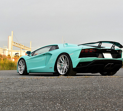 Фото дисков Anrky S1-X5 на Lamborghini Aventador