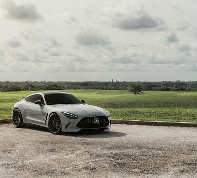 Фото дисков Vossen HF-7 на Mercedes-Benz AMG GT II