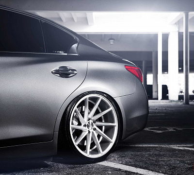 Фото дисков Vossen CVT на Infiniti Q50