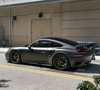 Фото дисков Strasse Wheels SM5RT Deep Concave Duoblock на Porsche 911 VII
