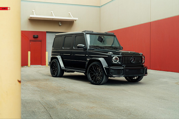 Фото дисков Anrky AN30 Черный сатин на Mercedes-Benz G-Class III