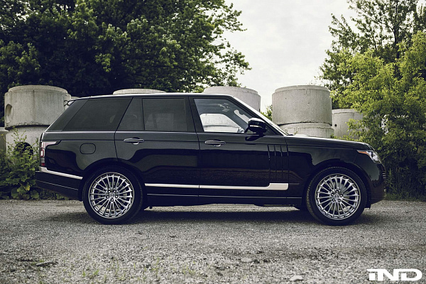 Фото дисков HRE S209H Сатиновый тонированный лак на Land Rover Range Rover IV