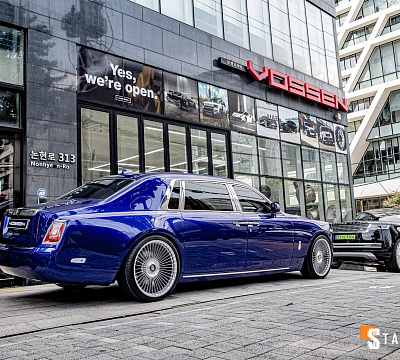 Фото дисков Vossen S17-16 на Rolls-Royce Phantom