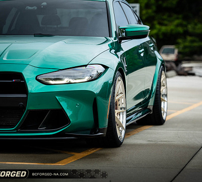 Фото дисков BC Forged HCA165 на BMW 3/M3 (G2x/G80)