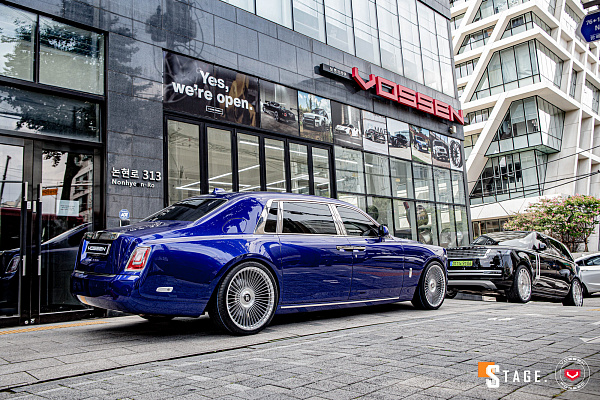 Фото дисков Vossen S17-16 Глянцевый лак на Rolls-Royce Phantom