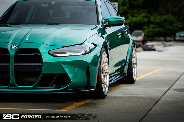 Фото дисков BC Forged HCA165 Сатиновая шампань на BMW 3/M3 (G2x/G80)