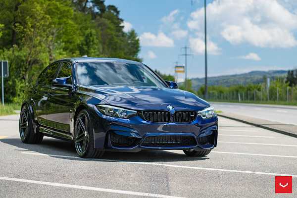 Фото дисков Vossen VFS-5 Глянцевый графит на BMW 3/M3 (F3x/F80)