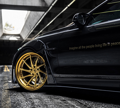 Фото дисков Savini BM15 на BMW 4/M4 (F32/F82)