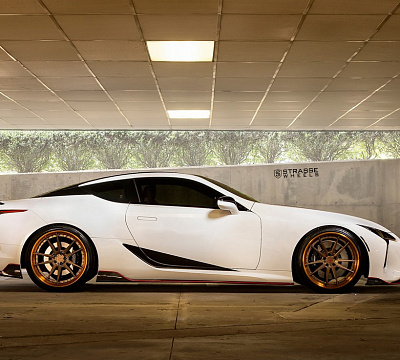 Фото дисков Strasse Wheels SV1 Deep Concave FS на Lexus LC 500